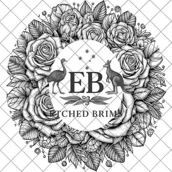 Roses 3 Flowers Hat File, Laser Hat Burning Design, Digital Download PNG, Hat Burning Template, Hat Engraving Stencil, Hat File EB205