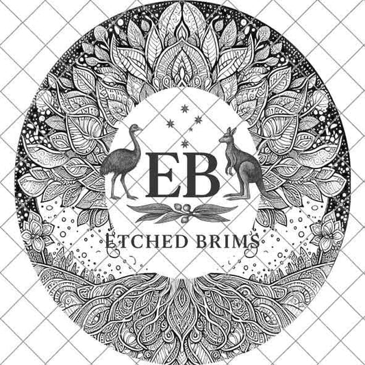 Tree of Life #8, Laser Hat Burning Design, Digital Download PNG, Hat Burning Template, Hat Laser Engraving Design, Wide Brim Hat File, EB50