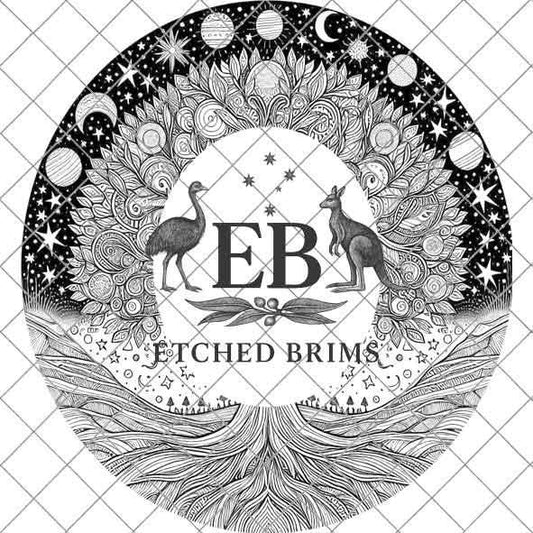 Tree of Life #9, Laser Hat Burning Design, Digital Download PNG, Hat Burning Template, Hat Laser Engraving Design, Wide Brim Hat File, EB46