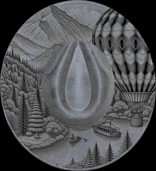 Hot Air Balloon 5 Hat File, Laser Hat Burning Design, Digital Download PNG, Hat Burning Template, Hat Laser Engraving Design, Hat File EB97