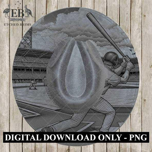 Softball Baseball Sports 2, Hat Burning Design, Digital Download, Hat Burning Templates, Laser Engraving Design, Hat Burning Stencils, EB512