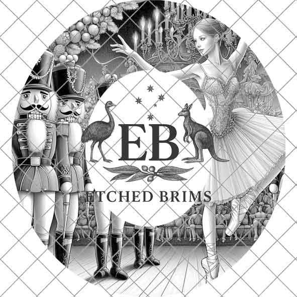 Christmas Nutcracker 7, Hat Burning Design, Hand Burning Stencil included, PDF & PNG, Hat Burning Template, Laser Engraving Design, EB588