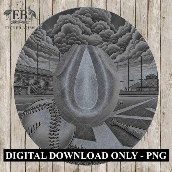 Softball Baseball Sports 3, Hat Burning Design, Digital Download, Hat Burning Templates, Laser Engraving Design, Hat Burning Stencils, EB509