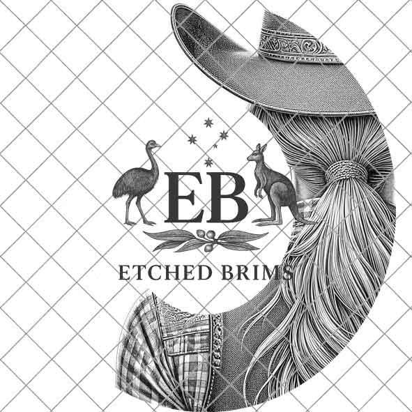 Cowgirl Hat Burning Design, Digital Download PNG, PDF, Hat Burning Template, Hat Laser Engraving Design, Printable Stencil, EB539