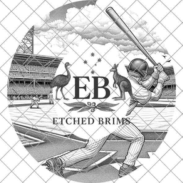Softball Baseball Sports 2, Hat Burning Design, Digital Download, Hat Burning Templates, Laser Engraving Design, Hat Burning Stencils, EB512