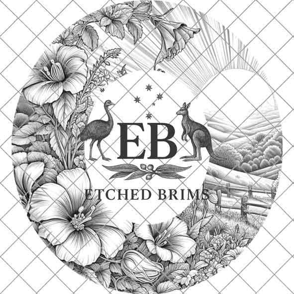 Sunrise, & Flowers 6 Hat File, Hat Burning Design, Digital Download PNG, Hat Burning Template, Hat Laser Engraving Design, Hat File EB141