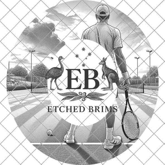 Tennis Player 2 Sports, Hat Burning Design, Digital Download, Hat Burning Templates, Laser Engraving Design, Hat Burning Stencils, EB518