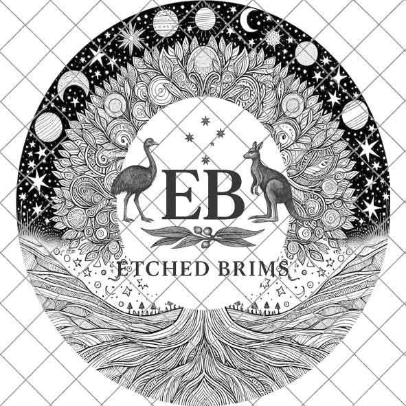 Tree of Life #9, Laser Hat Burning Design, Digital Download PNG, Hat Burning Template, Hat Laser Engraving Design, Wide Brim Hat File, EB46