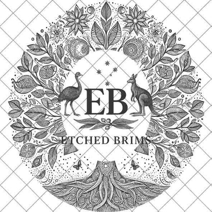 Tree of Life #2, Laser Hat Burning Design, Digital Download PNG, Hat Burning Template, Hat Laser Engraving Design, Wide Brim Hat File, EB48