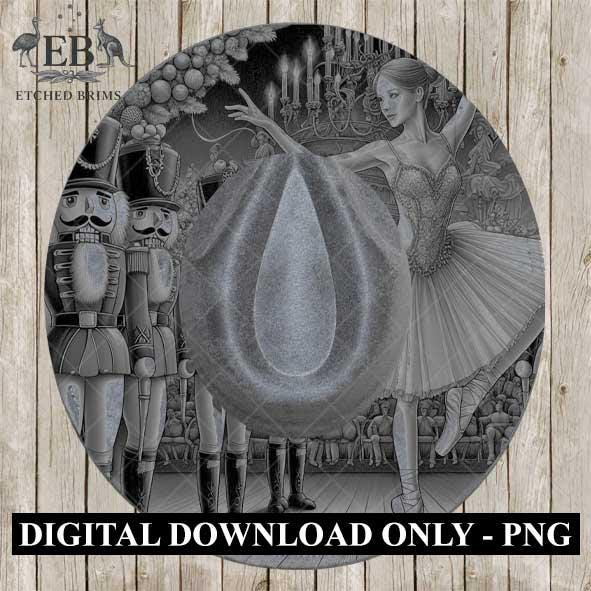 Christmas Nutcracker 7, Hat Burning Design, Hand Burning Stencil included, PDF & PNG, Hat Burning Template, Laser Engraving Design, EB588
