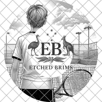 Tennis Player 12 Sports, Hat Burning Design, Digital Download, Hat Burning Templates, Laser Engraving Design, Hat Burning Stencils, EB516