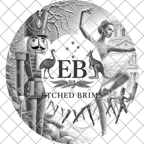 Christmas Nutcracker 1, Hat Burning Design, Hand Burning Stencil included, PDF & PNG, Hat Burning Template, Laser Engraving Design, EB587