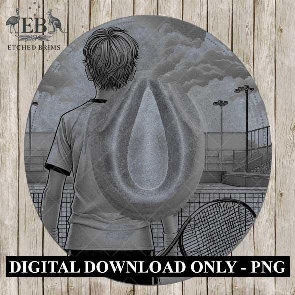 Tennis Player 12 Sports, Hat Burning Design, Digital Download, Hat Burning Templates, Laser Engraving Design, Hat Burning Stencils, EB516