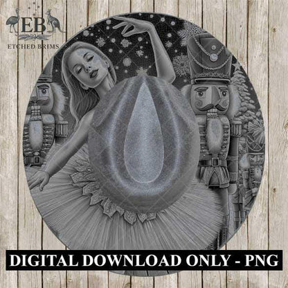 Christmas Nutcracker 3, Hat Burning Design, Hand Burning Stencil included, PDF & PNG, Hat Burning Template, Laser Engraving Design, EB591