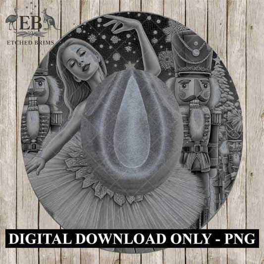 Christmas Nutcracker 3, Hat Burning Design, Hand Burning Stencil included, PDF & PNG, Hat Burning Template, Laser Engraving Design, EB591